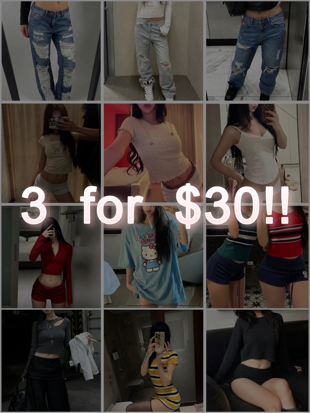 🎀 3 for $30 Sale! 🎀